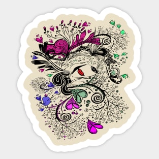 Secret garden Sticker